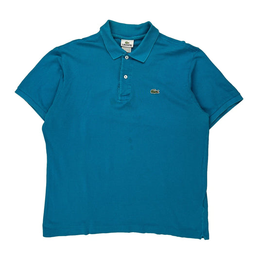 Lacoste Polo Shirt - Large Blue Cotton