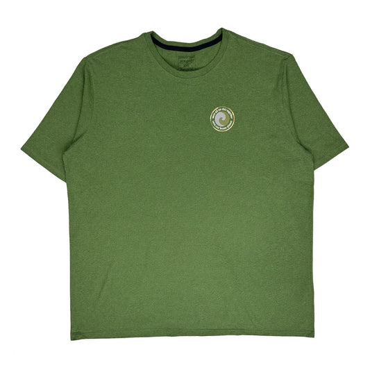 Patagonia Graphic T-Shirt - 2XL Green Cotton Blend