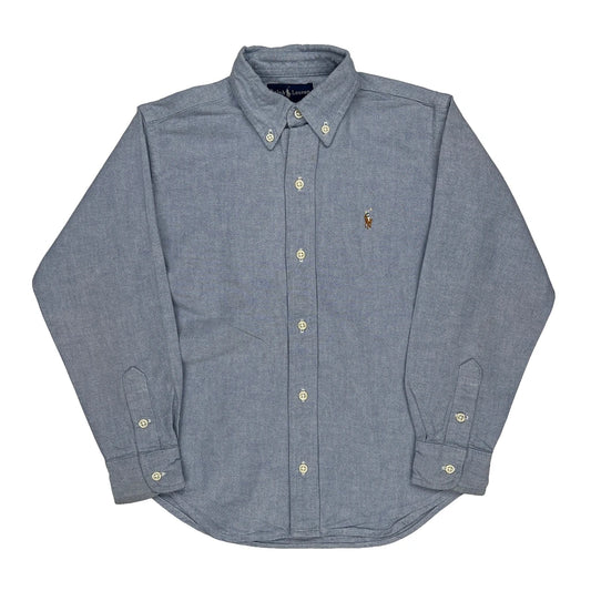 Age 6 Ralph Lauren Shirt - XS Blue Cotton