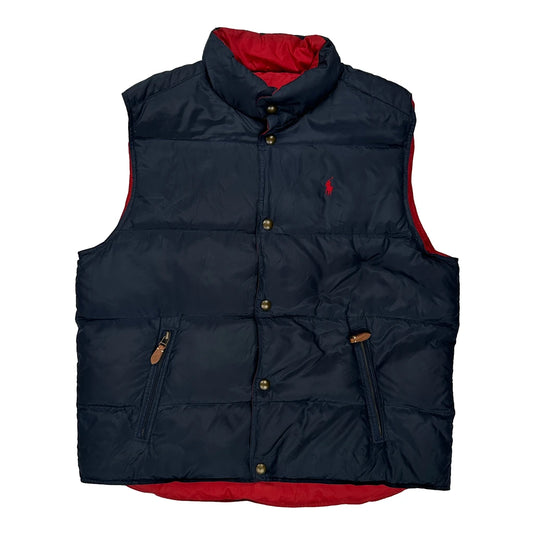 Polo By Ralph Lauren Reversible Puffer - XL Red Polyester