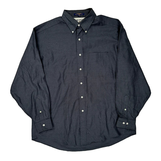 Tommy Hilfiger Shirt - Large Grey Cotton