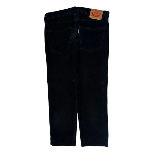 Vintage Levis Jeans - 34W 27L Black Corduroy