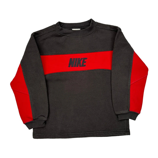 Age 7 Nike Sweatshirt - Large Black Cotton Blend