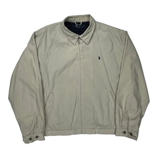 Polo By Ralph Lauren Harrington Jacket - XL Beige Polyester