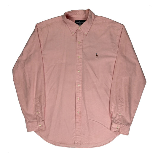 Vintage Classic Fit Ralph Lauren Shirt - XL Pink Cotton