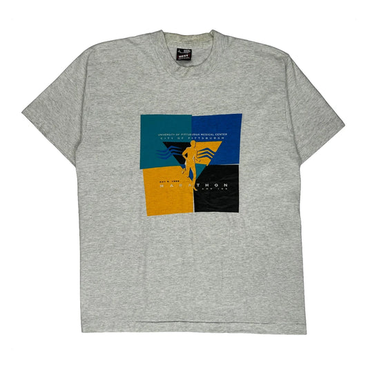 Event Volunteer Fruit Of The Loom Graphic T-Shirt - Large Grey Cotton Blend