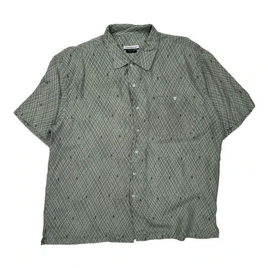 Firethorn Short Sleeve Shirt - XL Green Polyester