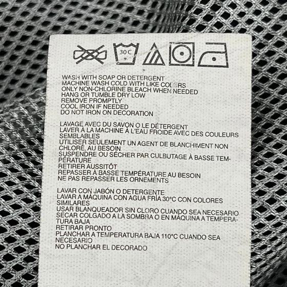 Quiksilver Windbreaker - Large Black Polyester