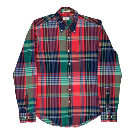 Gant Checked Shirt - Medium Multicoloured Cotton