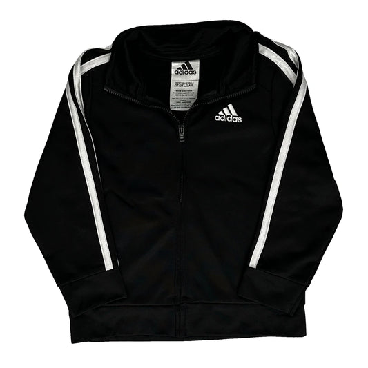 Age 2 Adidas Track Jacket - 2XS Black Polyester