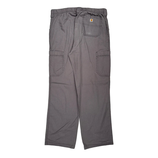 Carhartt Cargo Trousers - 34W 31L Grey Cotton