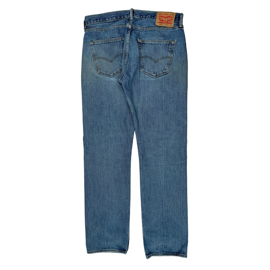 501 Levis Jeans - 33W 33L Blue Denim