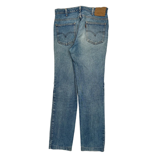 1970S Made In Belgium Levis Jeans - 30W 32L Light Wash Denim