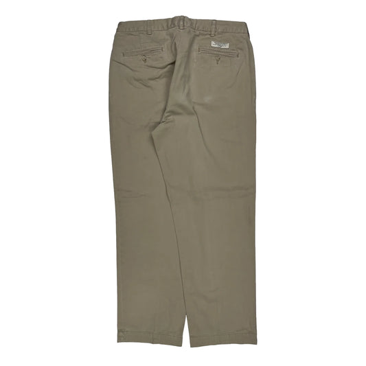 Polo By Ralph Lauren Pleated Chinos - 36W 31L Beige Cotton