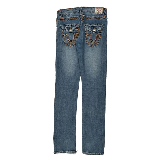 True Religion Skinny Jeans - 28W US 2 Blue Cotton