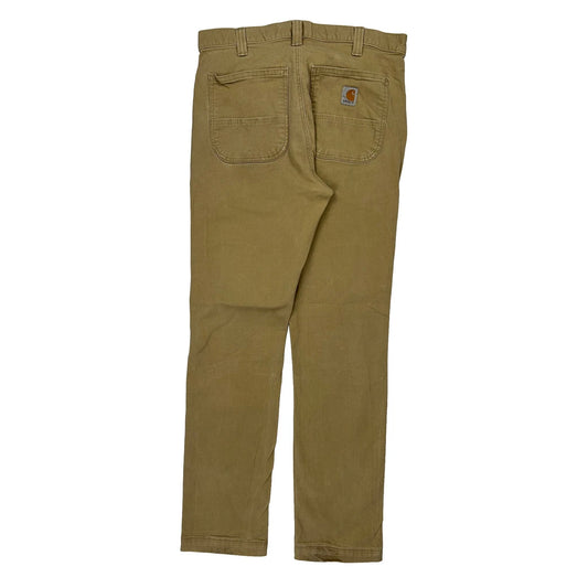 Carhartt Carpenter Trousers - 31W 31L Khaki Cotton