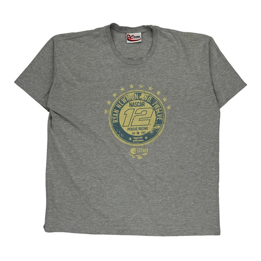Nascar Chase Authentics T-Shirt - 2XL Grey Cotton Blend