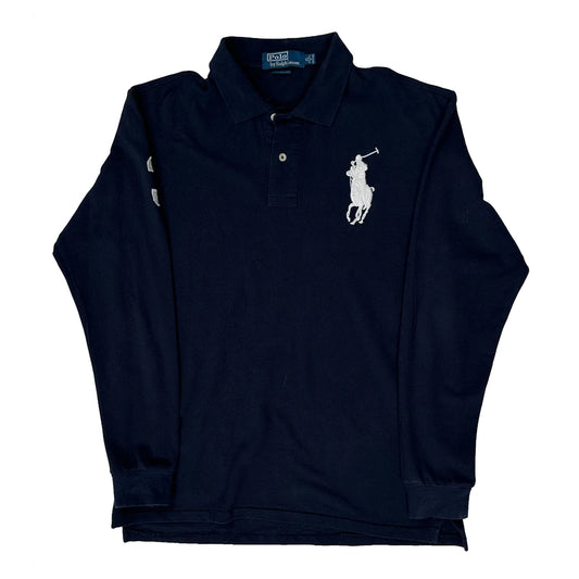 Polo By Ralph Lauren Polo Shirt - XL Navy Cotton