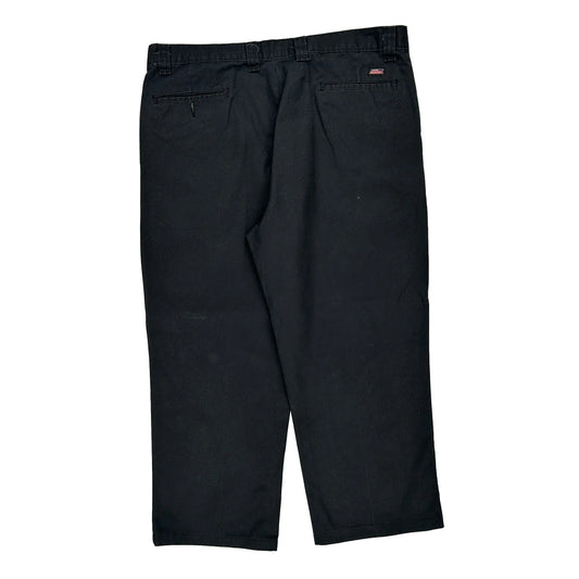 Dickies Trousers - 37W 29L Black Cotton Blend