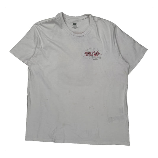 Levis Graphic T-Shirt - XL White Cotton