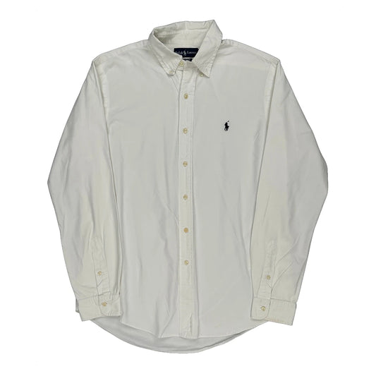 Ralph Lauren Shirt - Large White Cotton