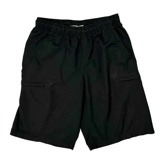 Nike Sport Shorts - Large Black Polyester