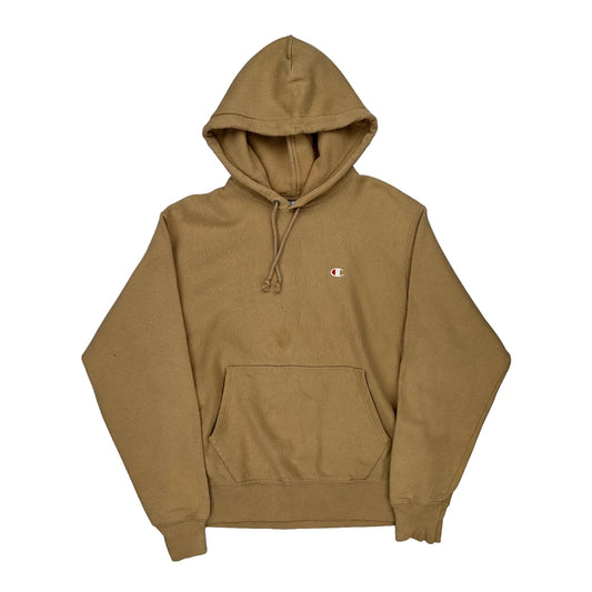 Reverse Weave Champion Hoodie - Medium Brown Cotton