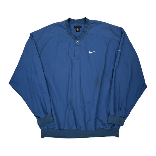 Nike Golf Windbreaker - 2XL Blue Polyester