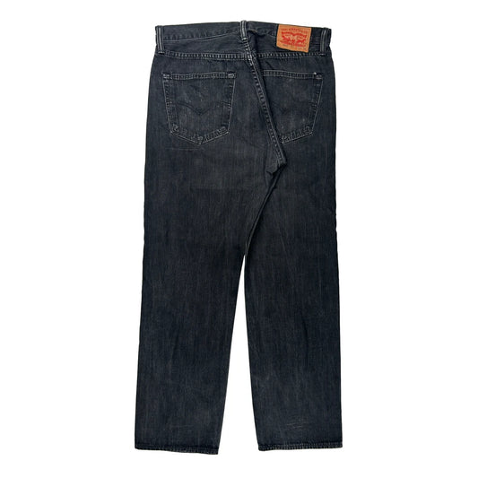 501 Levis Jeans - 30W 32L Dark Wash Cotton