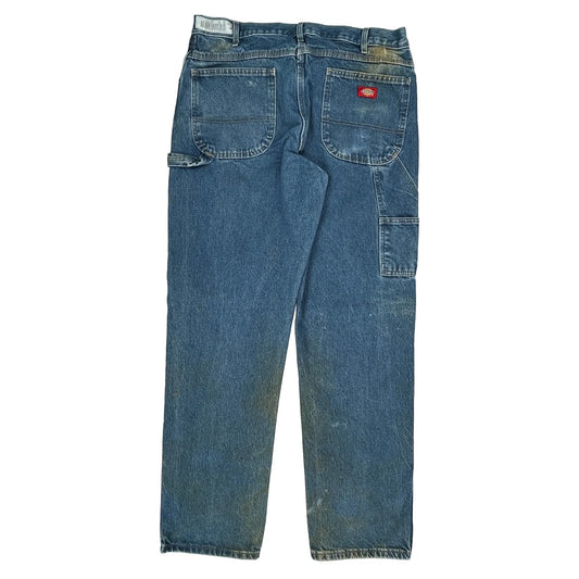 Dickies Carpenter Jeans - 29W 30L Blue Cotton