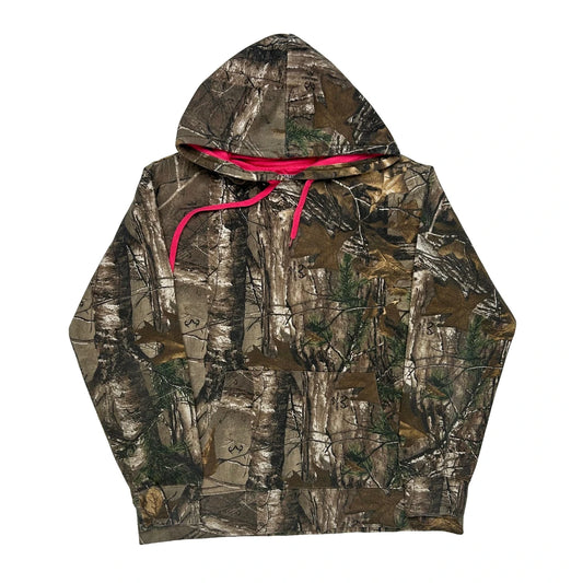 Realtree Hoodie - Large Camo Cotton Blend