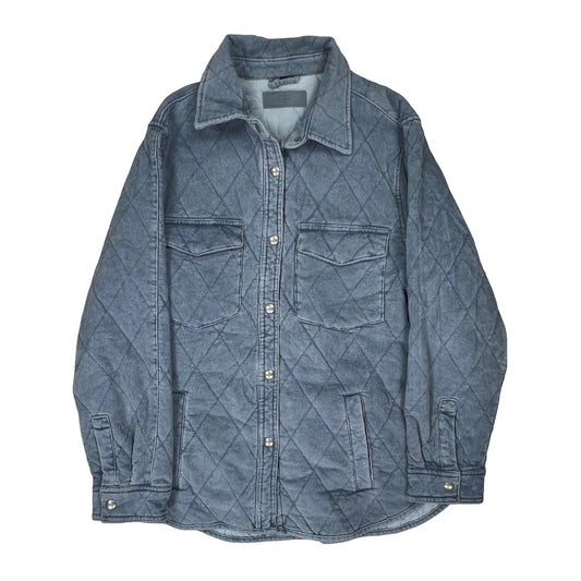 Blank Nyc Jacket - Large Blue Cotton
