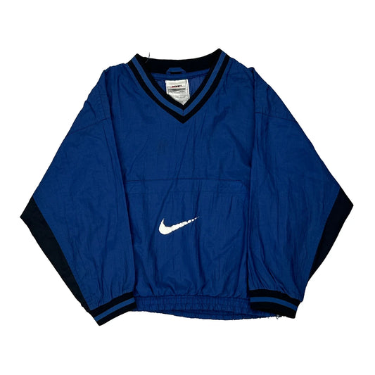 Age 5-6 Nike Windbreaker - XS Blue Nylon