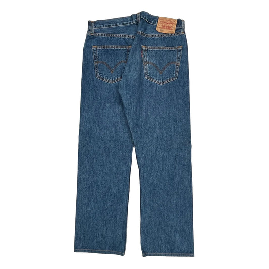501 Levis Jeans - 33W 29L Blue Denim