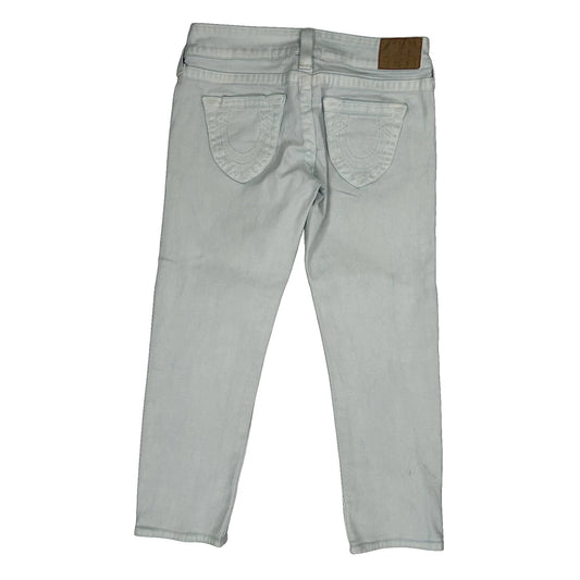 True Religion Skinny Jeans - 28W UK 6 Light Wash Cotton