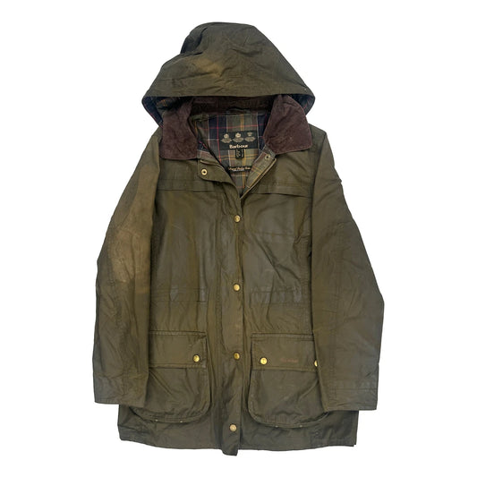 Barbour Wax Jacket - Small Green Cotton