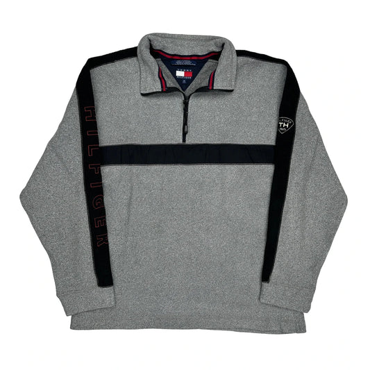Tommy Hilfiger Spellout Fleece - Medium Grey Polyester