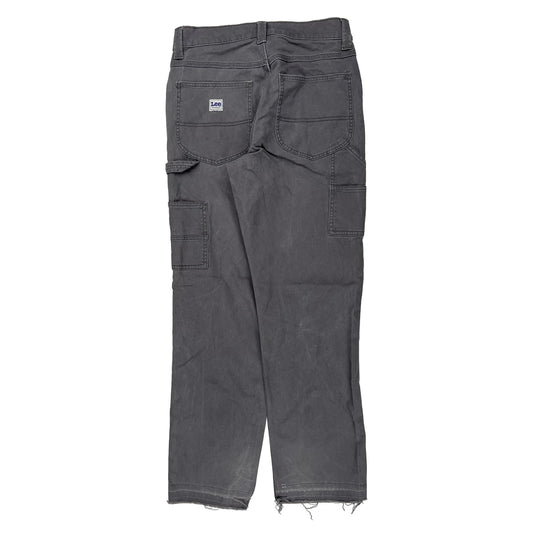 Lee Carpenter Pants - 29W 31L Gray Cotton