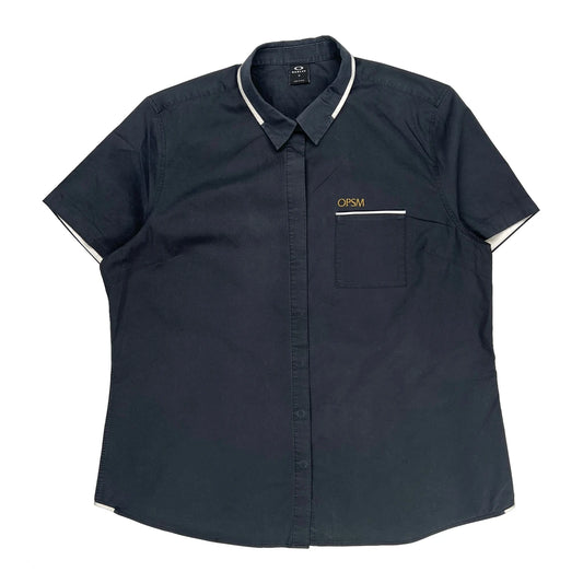 Oakley Short Sleeve Shirt - XL Black Cotton