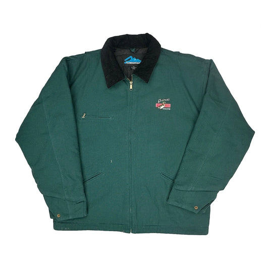 Tri-Mountain Jacket - 2XL Green Polyester