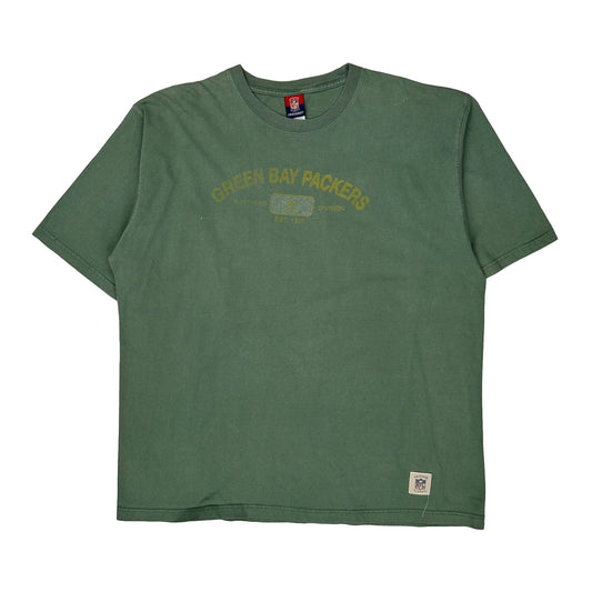 Green Bay Packers Reebok Nfl T-Shirt - XL Green Cotton