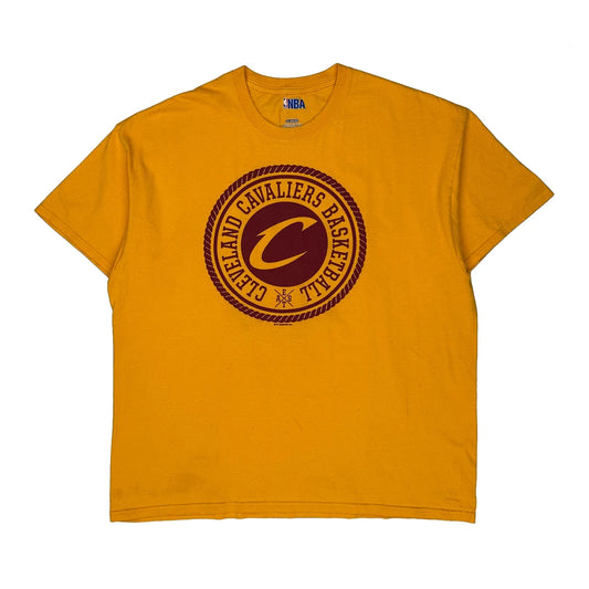 Vintage Cleveland Cavaliers Nba T-Shirt - XL Yellow Cotton