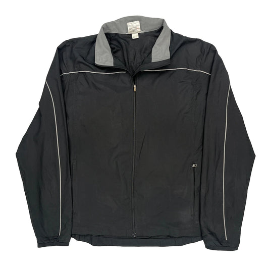 Reflective Piping New Balance Windbreaker - 2XL Black Polyester