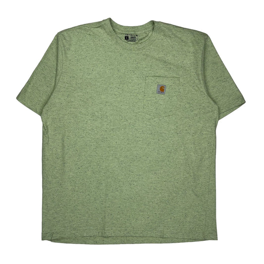 Carhartt T-Shirt - XL Green Cotton