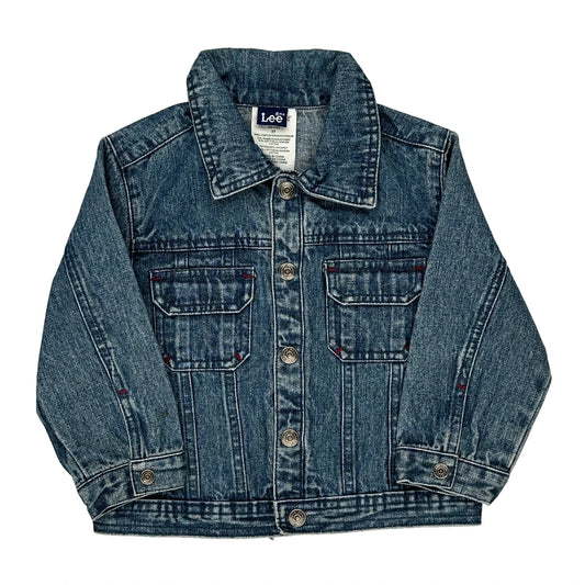 Age 3 Lee Denim Jacket - XS Blue Cotton