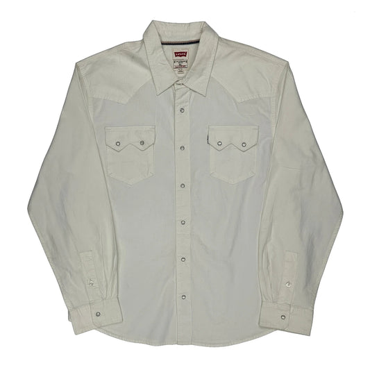Levis Shirt - XL White Cotton