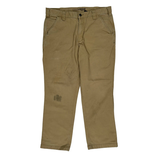 Carhartt Chinos - 35W 30L Khaki Cotton