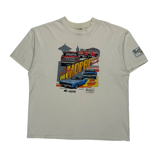 Mopar Oneita Graphic T-Shirt - 2XL Cream Cotton