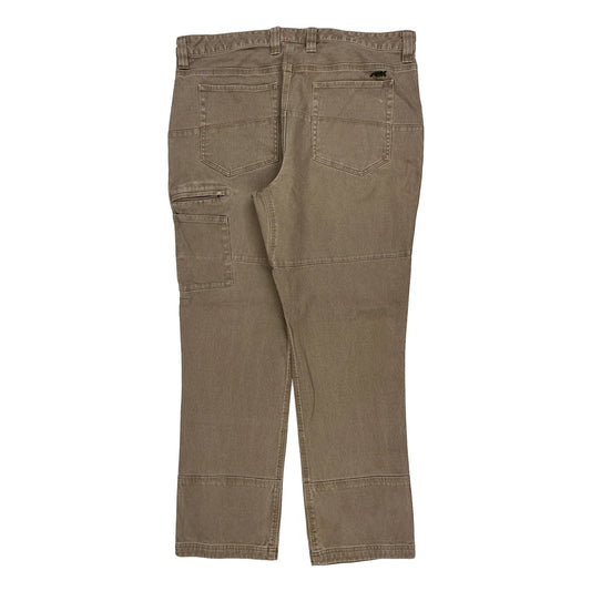 Mountain Khakis Carpenter Trousers - 38W 32L Brown Cotton