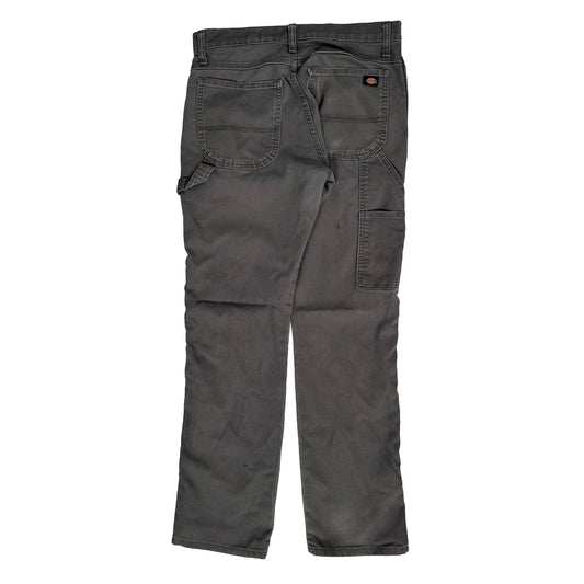 Dickies Carpenter Pants - 30W 31L Gray Cotton Blend